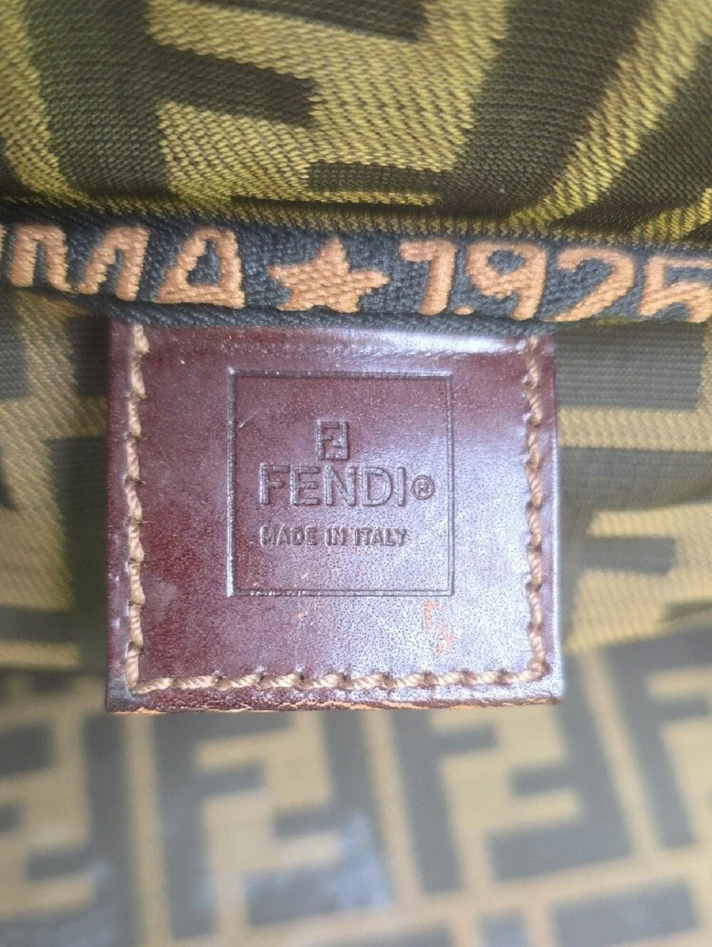 Fendi Zucca Vanity Traincase Bag